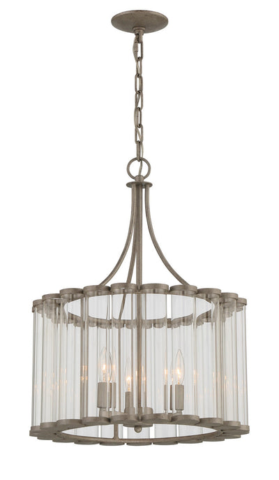 product image for Bridgewater 3 Light Glass Statement Chandelier By Lumanity 6 23