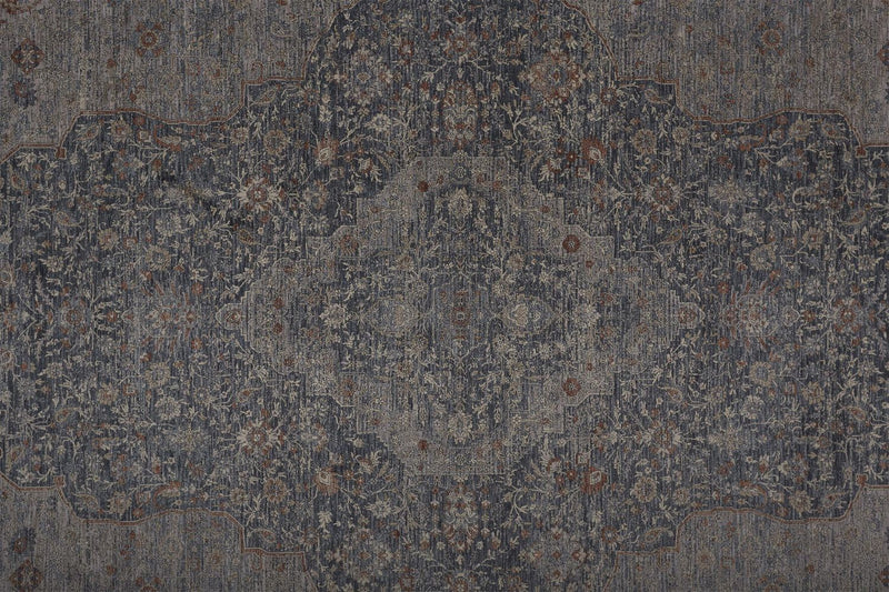 media image for Gilford Gray and Rust Rug by BD Fine Texture Image 1 20
