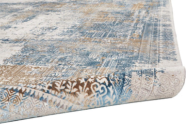 product image for Lindstra Blue and Gray Rug by BD Fine Roll Image 1 91