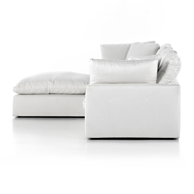 media image for Stevie 3-Piece Sectional Sofa w/ Ottoman in Various Colors Alternate Image 3 211