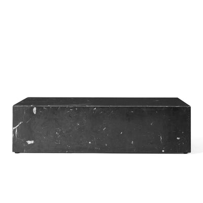 product image for Plinth Table Low in Black Marquina Marble design by Menu 69