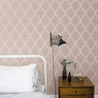 product image for Emporium Ogee Pink from the Emporium Collection by Galerie Wallcoverings 18
