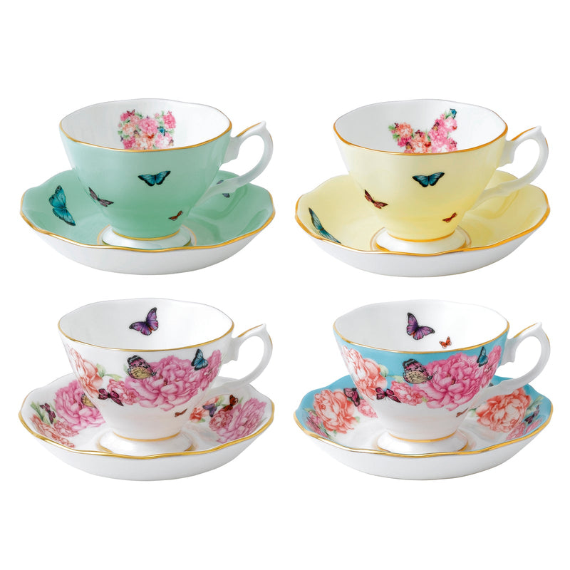 media image for mixed patterns dinnerware by new royal albert 40010666 2 212