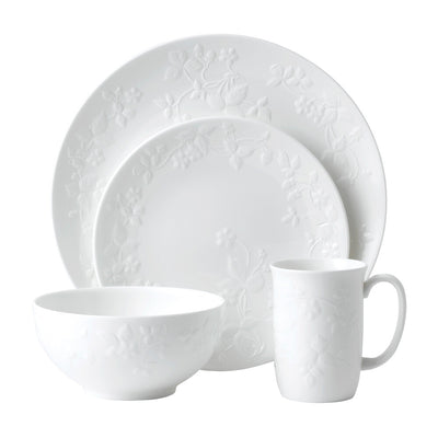 product image of Wild Strawberry White Dinnerware Collection 597