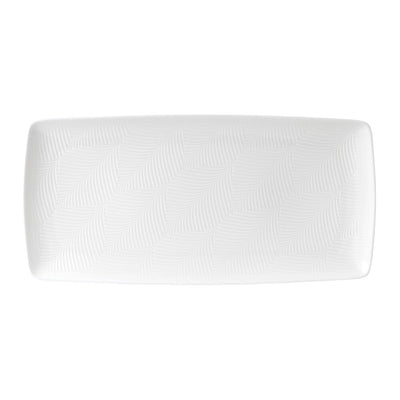 product image of White Folia Rectangular Gift Tray 552