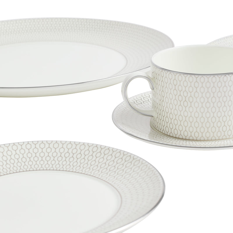 media image for gio platinum 5 piece place setting by new wedgwood 1063172 3 25