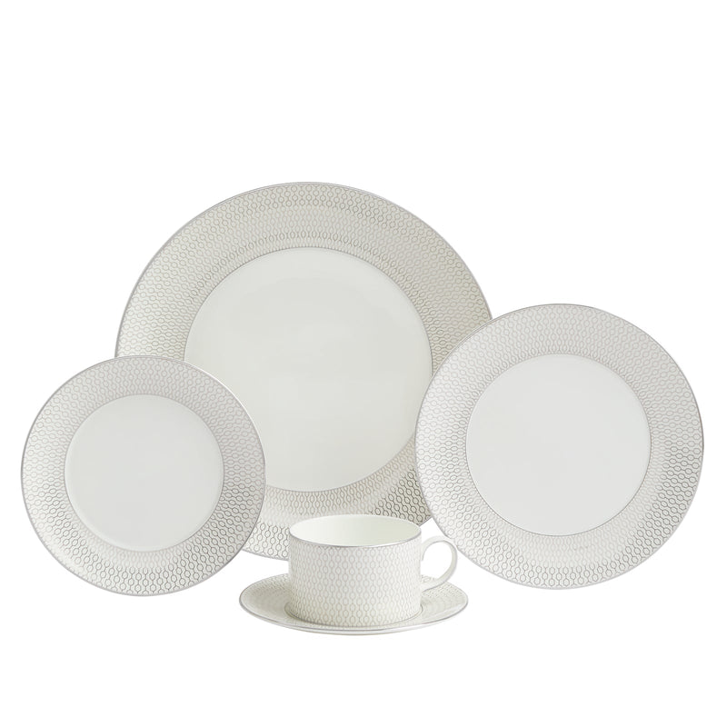 media image for gio platinum 5 piece place setting by new wedgwood 1063172 1 228