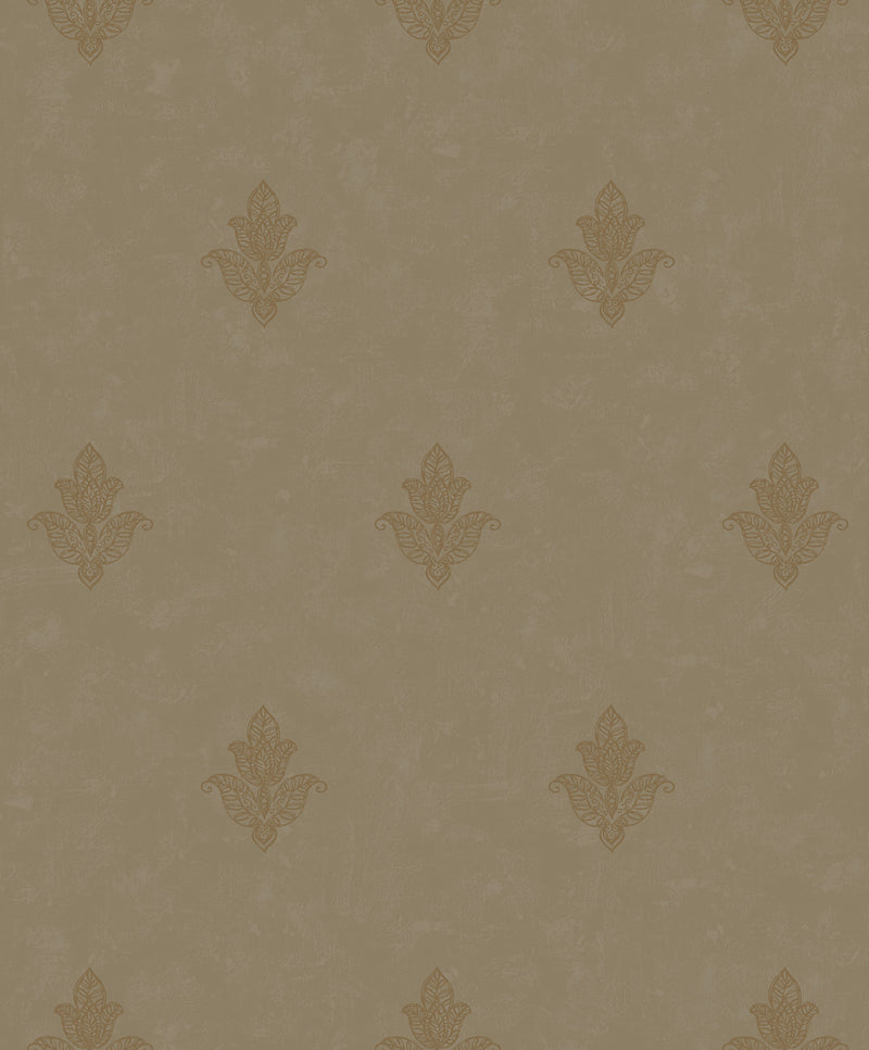 media image for Mehndi Motif Gold from the Emporium Collection by Galerie Wallcoverings 24