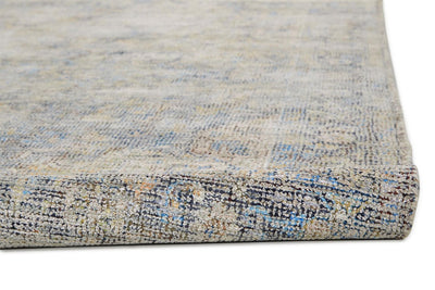 product image for Ramey Hand Woven Blue and Gray Rug by BD Fine Roll Image 1 89