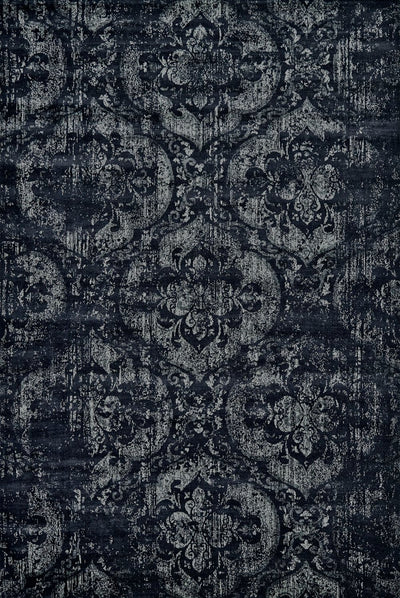 product image of Margaux Gray and Black Rug by BD Fine Flatshot Image 1 594