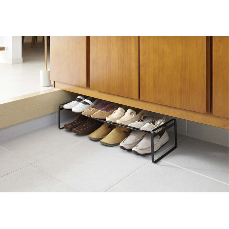 media image for Frame Expandable and Stackable Shoe Rack - Steel by Yamazaki 274
