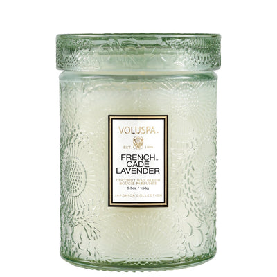 product image of french cade lavender small jar candle by voluspa 1 526