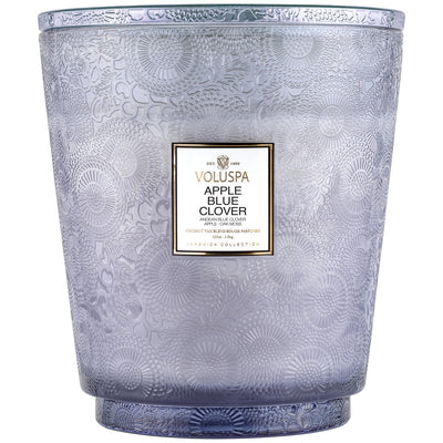 product image for Apple Blue Clover 5 Wick Hearth Candle 16