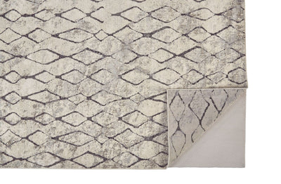 product image for Kiba Ivory and Gray Rug by BD Fine Fold Image 1 74