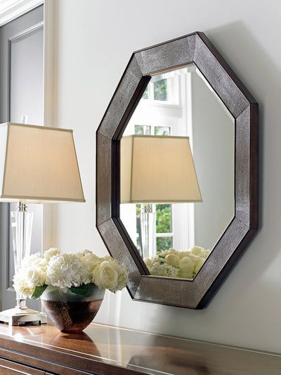 product image for riva octagonal mirror by lexington 01 0729 201 3 13