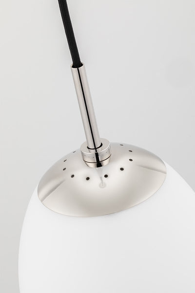 product image for jane 1 light small pendant by mitzi h288701s agb 5 87