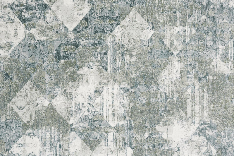 media image for Halton Green and Ivory Rug by BD Fine Texture Image 1 212