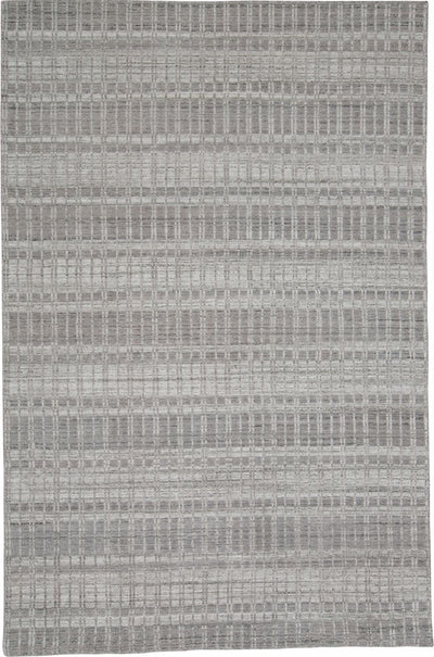 product image for Odami Hand Woven Light Gray and Warm Rug by BD Fine Flatshot Image 1 66