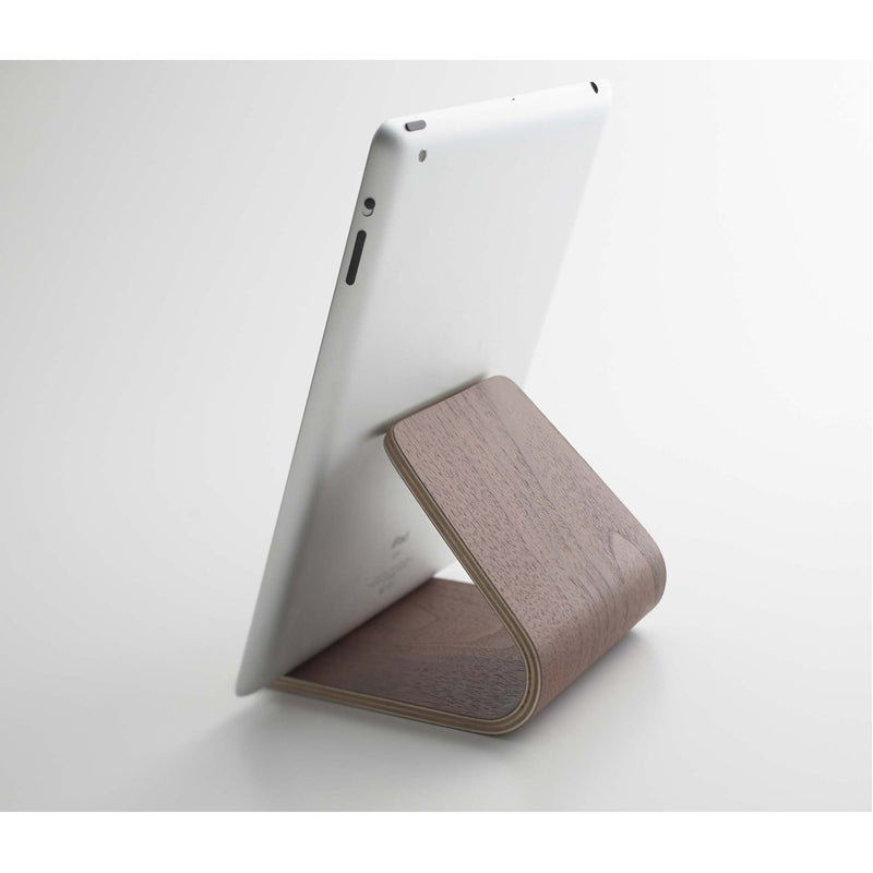 media image for Rin Plywood Tablet Stand by Yamazaki 280