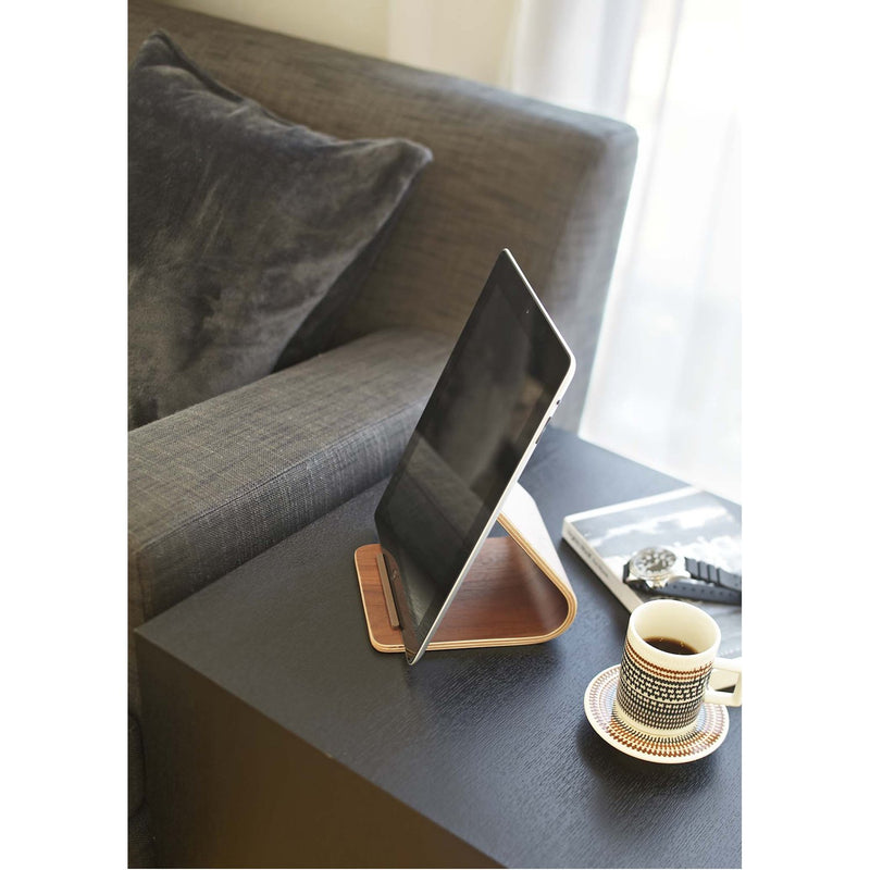 media image for Rin Plywood Tablet Stand by Yamazaki 275