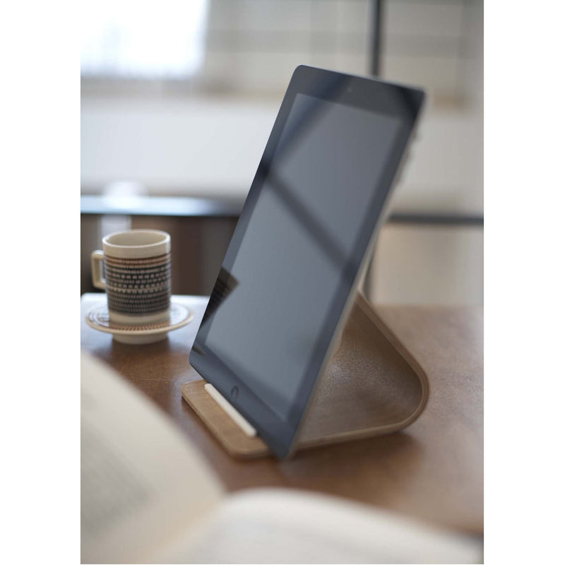 media image for Rin Plywood Tablet Stand by Yamazaki 295
