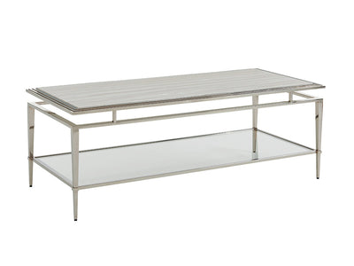 product image for athene stainless cocktail table by lexington 01 0732 945c 1 90