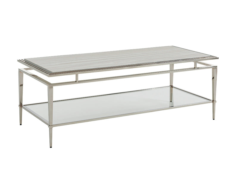 media image for athene stainless cocktail table by lexington 01 0732 945c 1 220