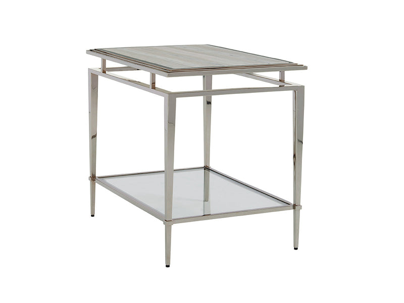 media image for athene stainless end table by lexington 01 0732 955c 1 269