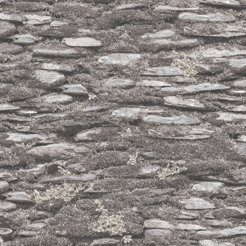 media image for Rock Wall Wallpaper in Grey from the Evergreen Collection by Galerie Wallcoverings 249