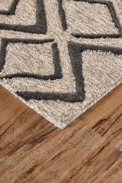 product image for Fadden Taupe and Black Rug by BD Fine Corner Image 1 25