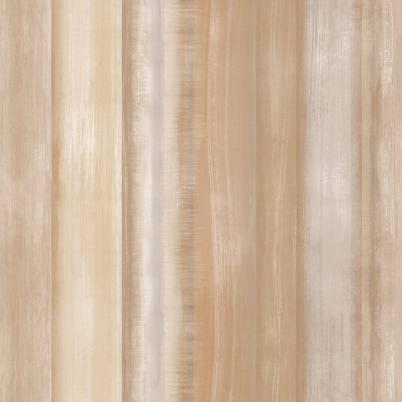 media image for sample waterfall stripe wallpaper in ochre brown from the evergreen collection by galerie wallcoverings 1 269