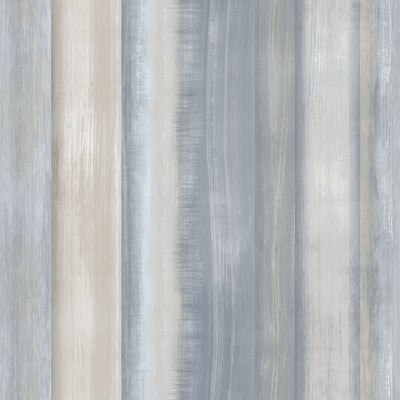 product image for Waterfall Stripe Wallpaper in Blue from the Evergreen Collection by Galerie Wallcoverings 73