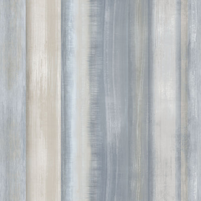 product image of sample waterfall stripe wallpaper in blue from the evergreen collection by galerie wallcoverings 1 525