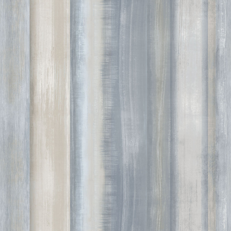 media image for sample waterfall stripe wallpaper in blue from the evergreen collection by galerie wallcoverings 1 280