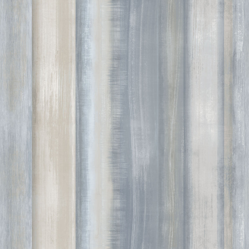 media image for Waterfall Stripe Wallpaper in Blue from the Evergreen Collection by Galerie Wallcoverings 237