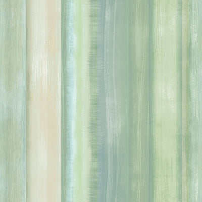 product image of Waterfall Stripe Wallpaper in Green/Turquoise from the Evergreen Collection by Galerie Wallcoverings 589