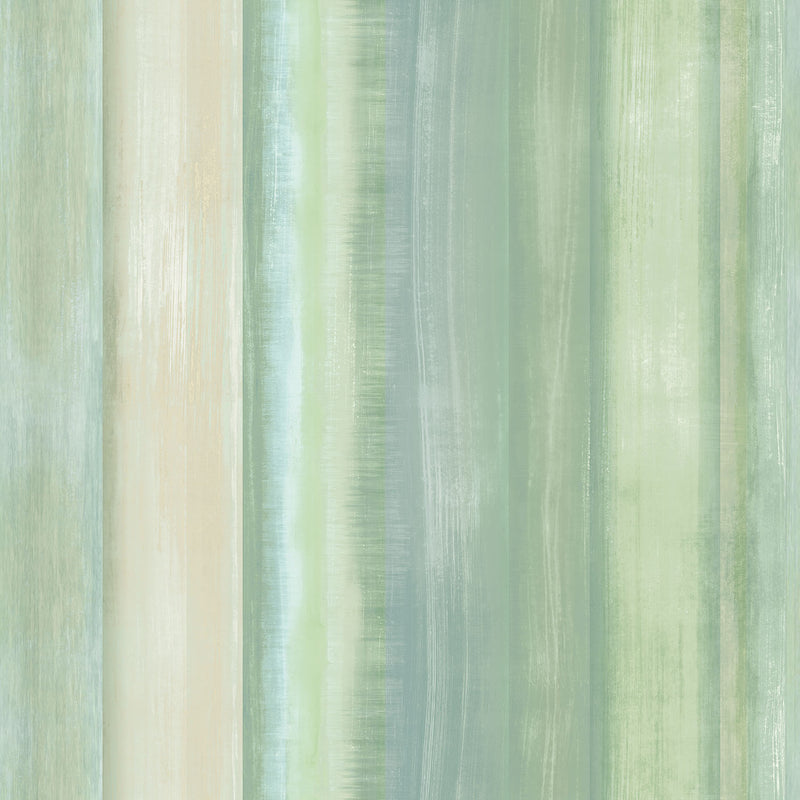 media image for Waterfall Stripe Wallpaper in Green/Turquoise from the Evergreen Collection by Galerie Wallcoverings 282