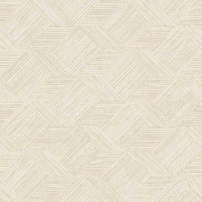 product image of sample grassy tile wallpaper in light beige from the evergreen collection by galerie wallcoverings 1 557