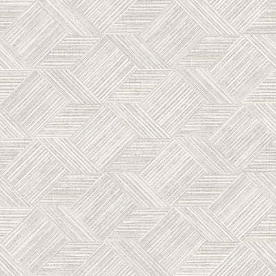 product image of sample grassy tile wallpaper in light grey from the evergreen collection by galerie wallcoverings 1 516