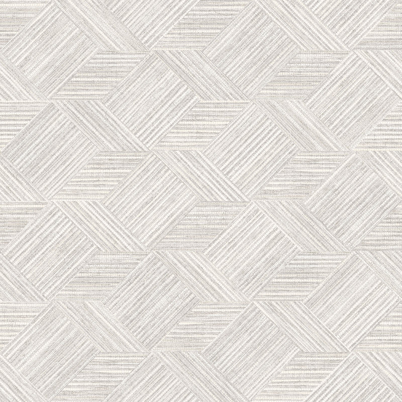 media image for sample grassy tile wallpaper in light grey from the evergreen collection by galerie wallcoverings 1 285
