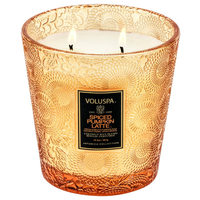 product image of Spiced Pumpkin Latte 2 Wick Hearth Candle 53
