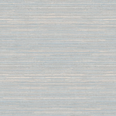 product image of Grasscloth Wallpaper in Blue/Beige from the Evergreen Collection by Galerie Wallcoverings 524