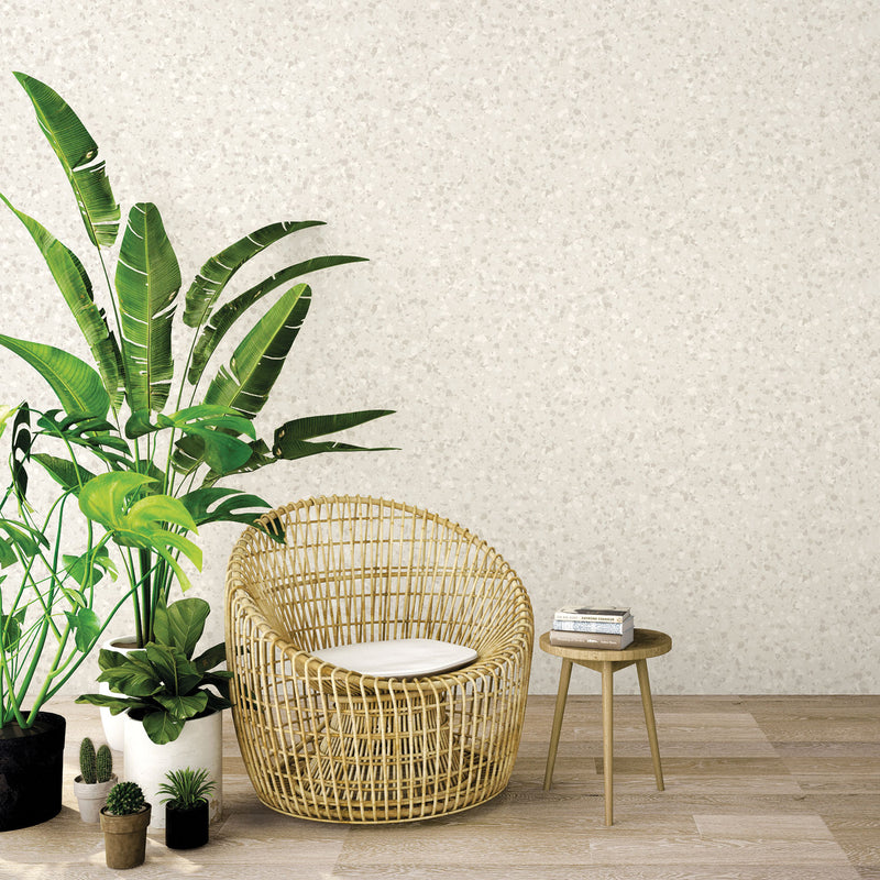 media image for Terrazzo Wallpaper in Neutral/Mica from the Evergreen Collection by Galerie Wallcoverings 283