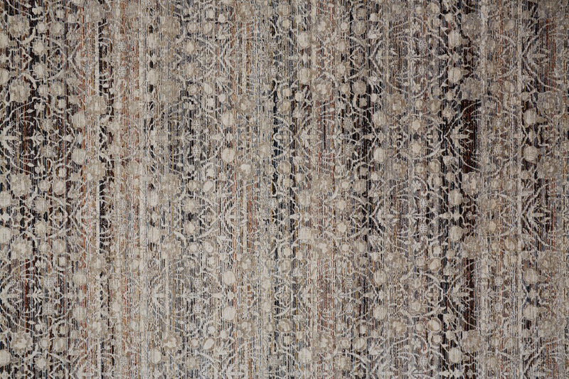 media image for Ennis Gray and Tan Rug by BD Fine Texture Image 1 229