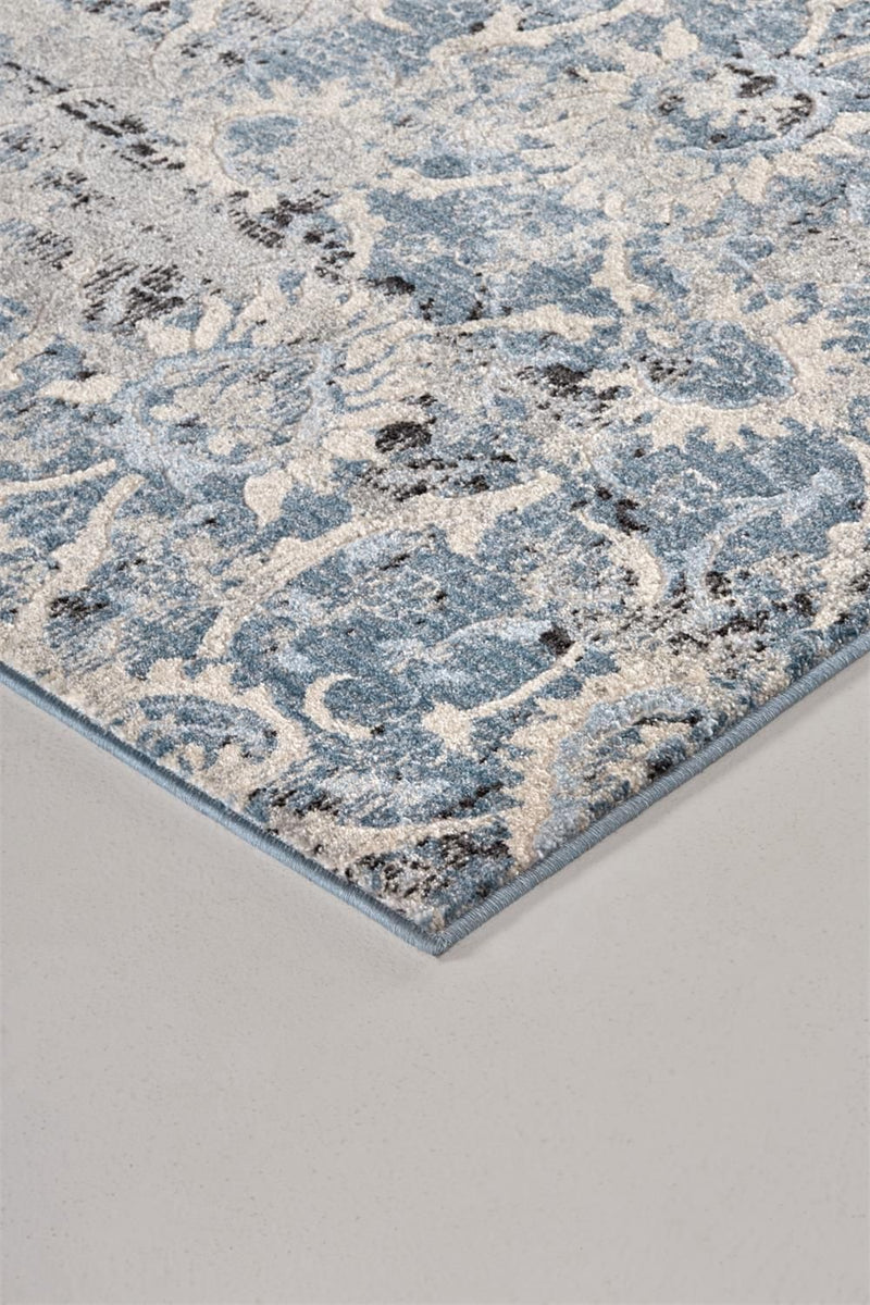 media image for Tullamore Blue and Gray Rug by BD Fine Corner Image 1 218