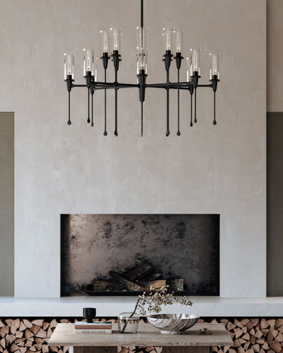 product image for Chisel 16 Light Chandelier 6 4