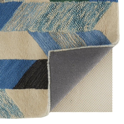 product image for Elison Hand Tufted Green and Blue Rug by BD Fine Fold Image 1 8
