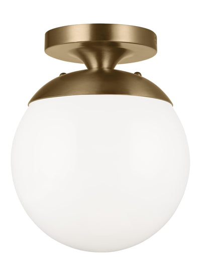 product image for leo hanging globe wall ceiling semi flush mount by sea gull 7501801 04 4 84