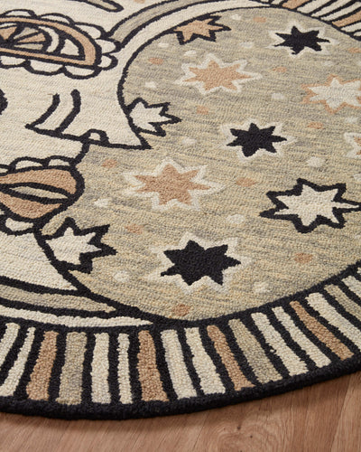 product image for Ayo Hooked Grey / Natural Rug Alternate Image 5 30