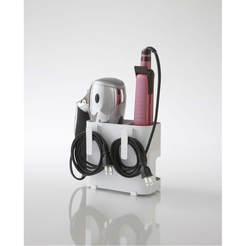 media image for Beautes Blow Dryer & Curling Iron Holder by Yamazaki 256